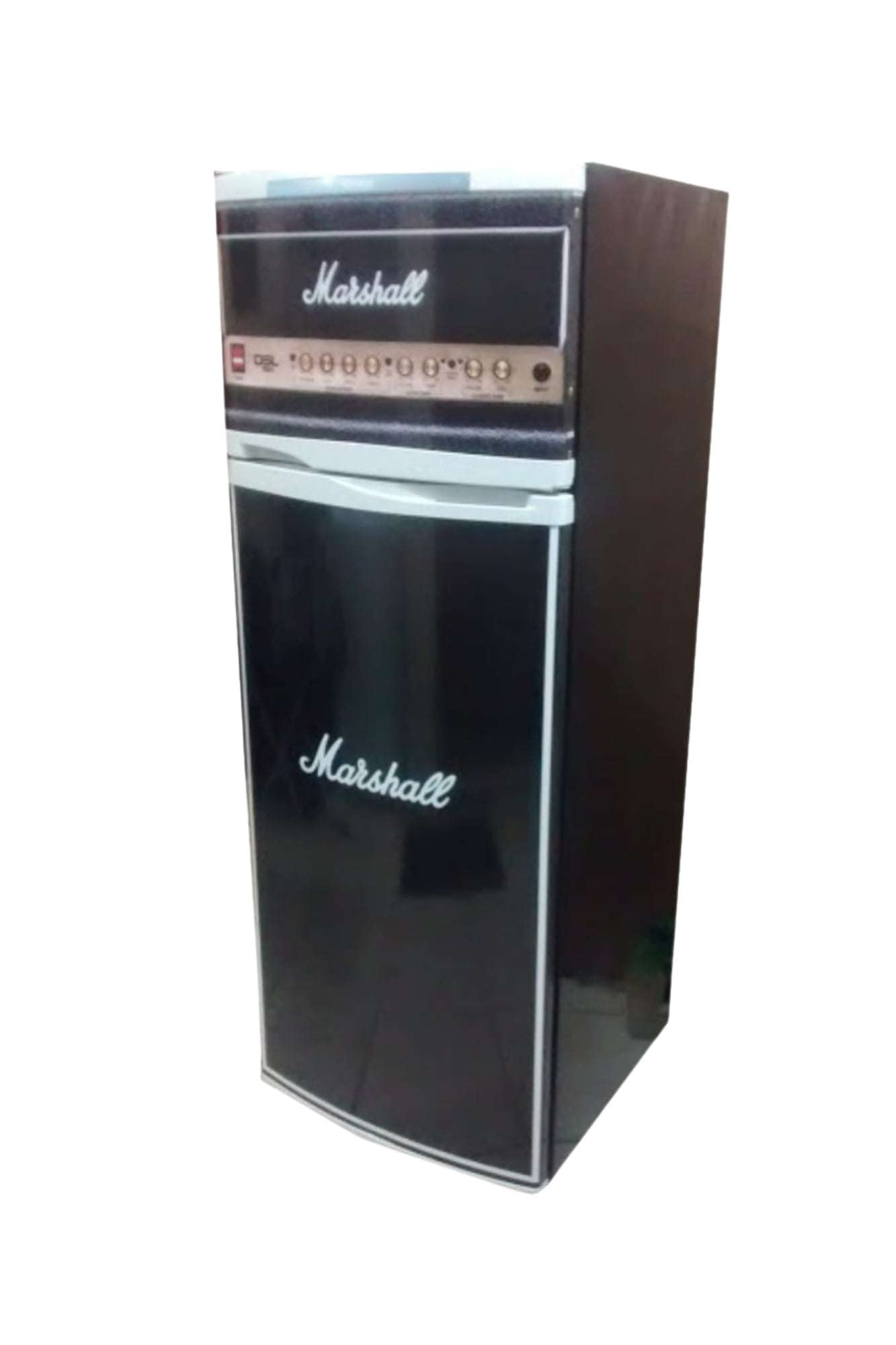 Envelopamento caixa marshall amplificada  para geladeira total