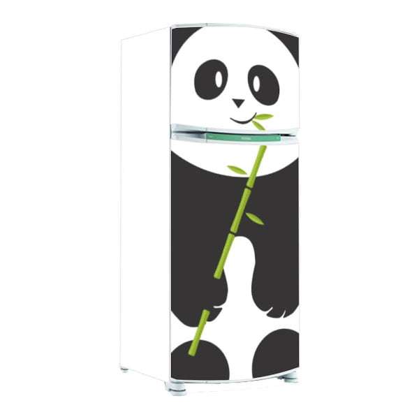 Adesivo para geladeira total panda branco