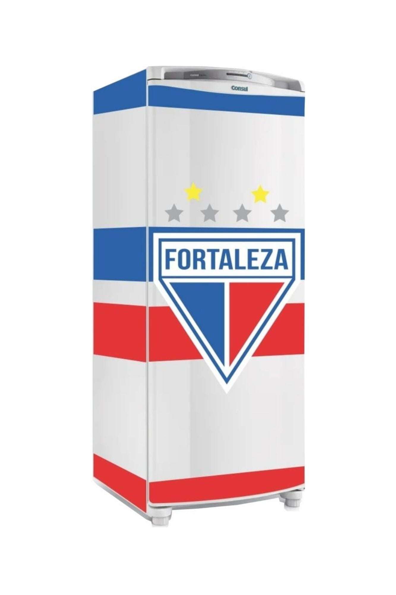 Adesivo Fortaleza futebol Envelopamento Geladeira Total