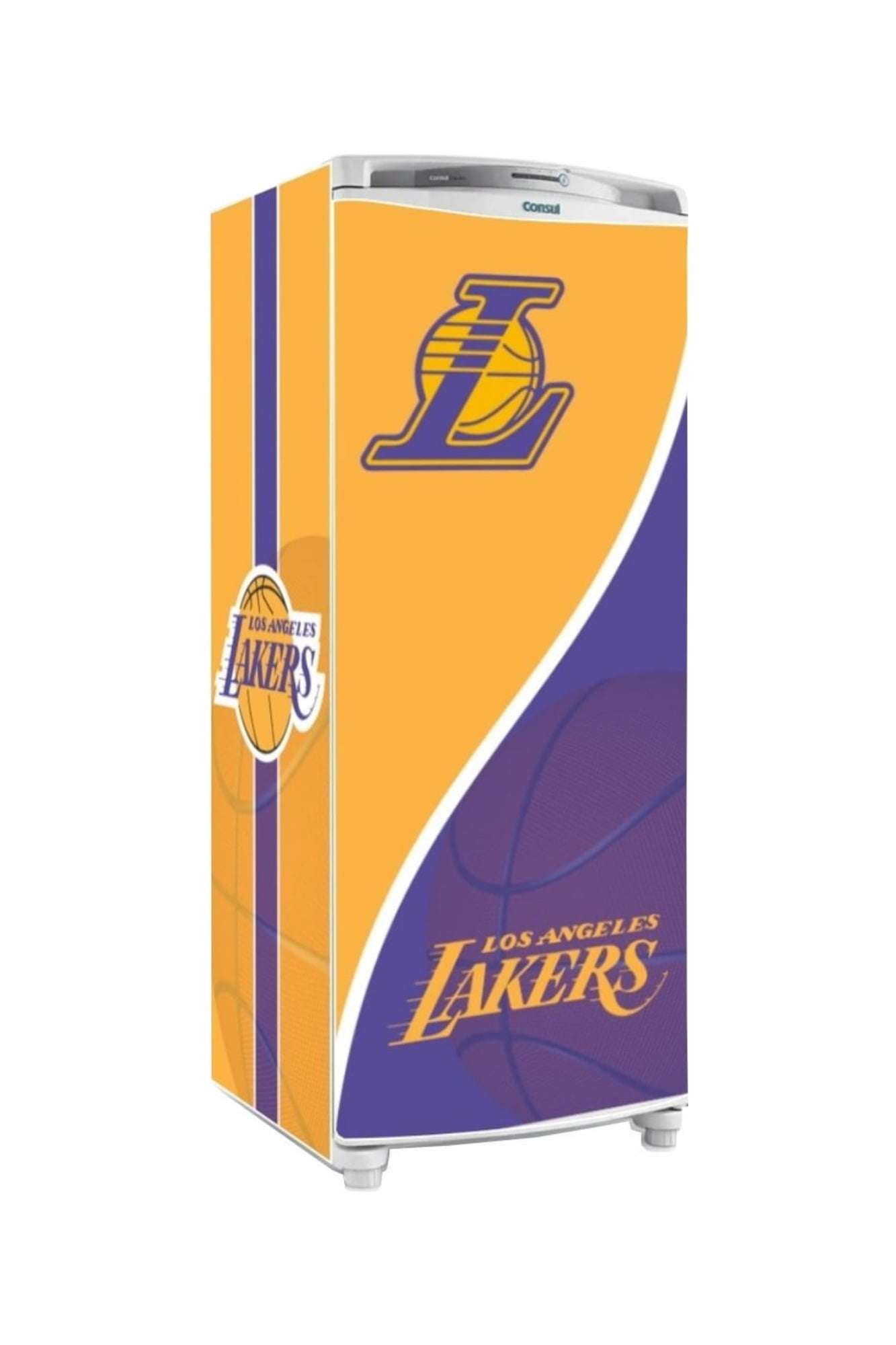 Envelopamento Lakers Para Geladeira Total
