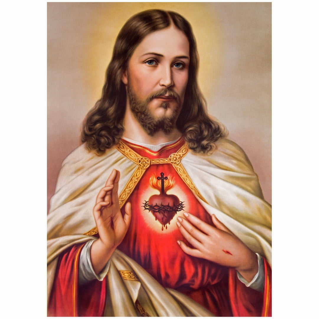 Quadro Coração de Jesus 