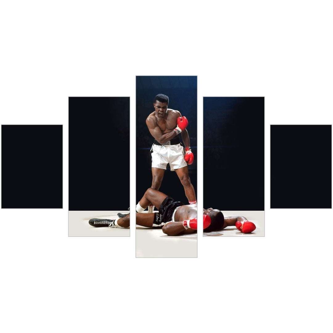 Quadro Muhammad Ali boxe luta decorativo