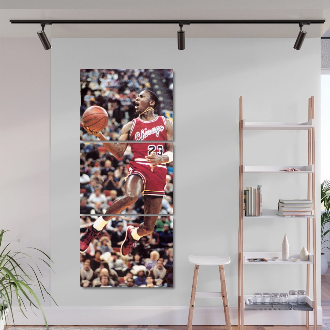 Quadro NBA Michael Jordan Jogador De Basquete Decorativo