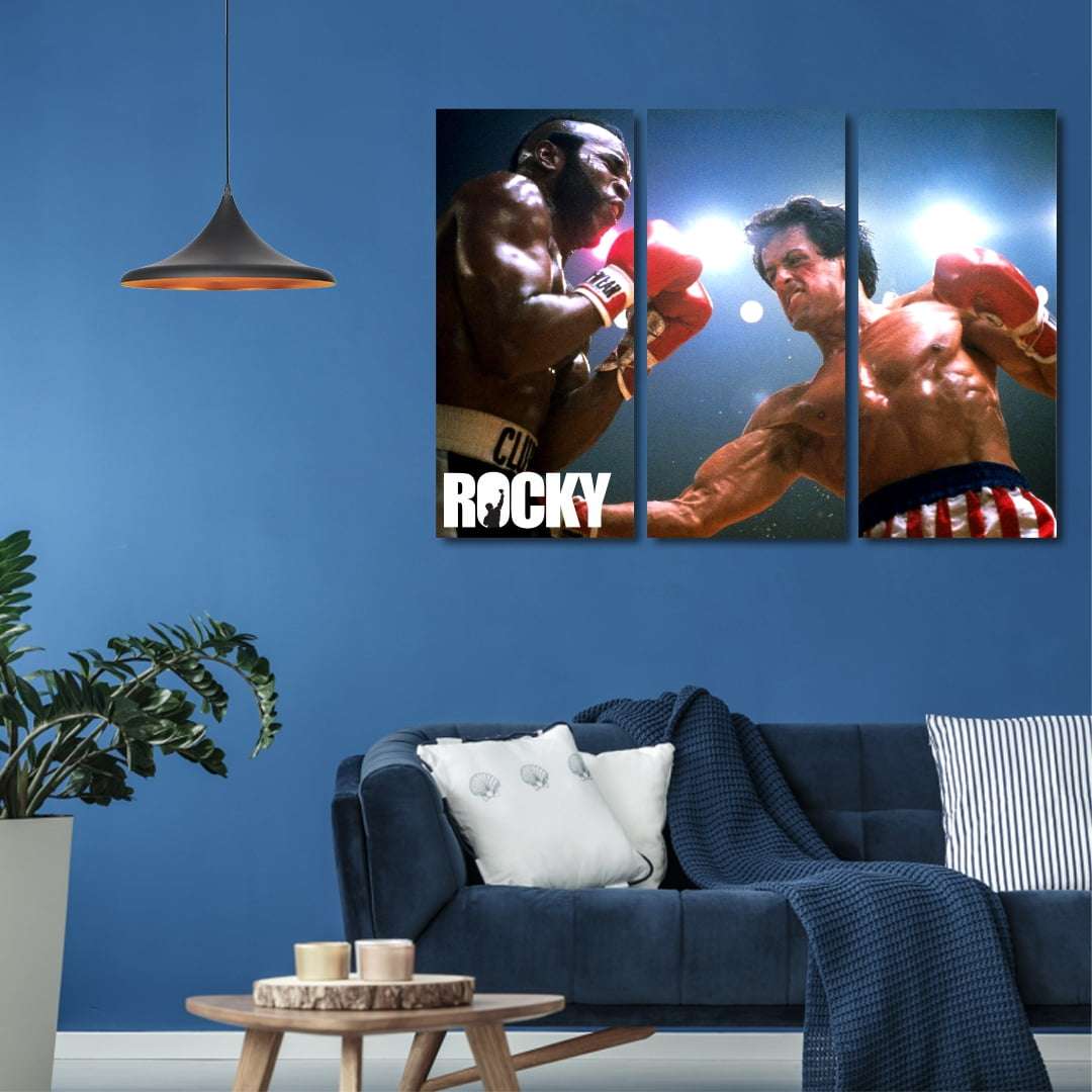 Quadro Rocky Balboa Filme Para Decoraçao