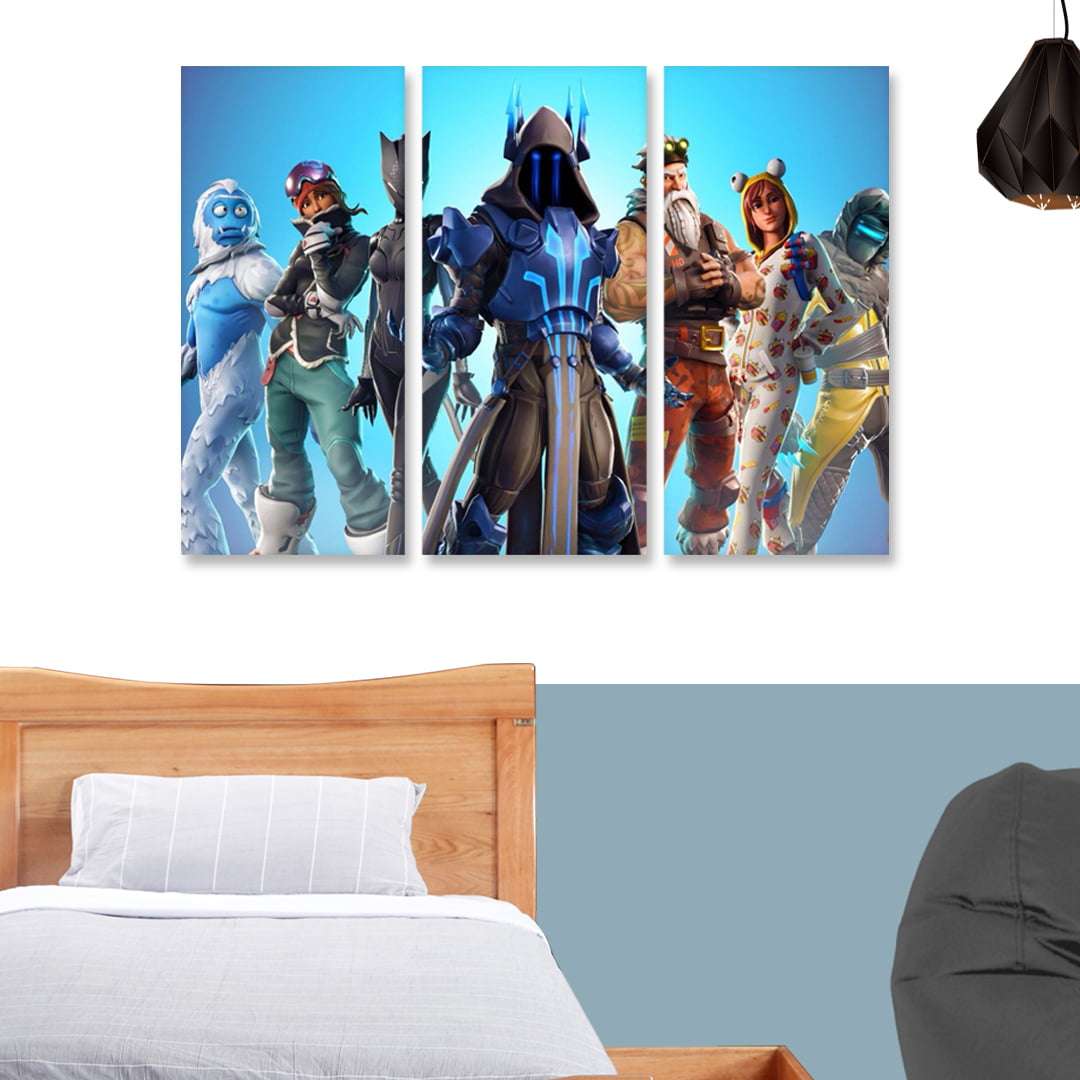 Quadro para Quarto Fortnite 45 x33 A3 - Tudo4Home - Quadro Decorativo -  Magazine Luiza