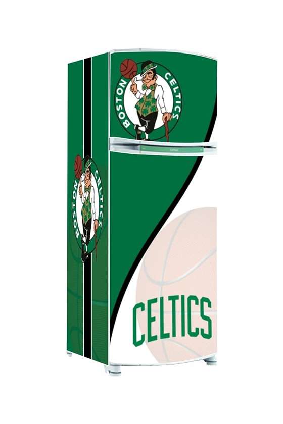 Adesivo Geladeira Total Boston Celtics