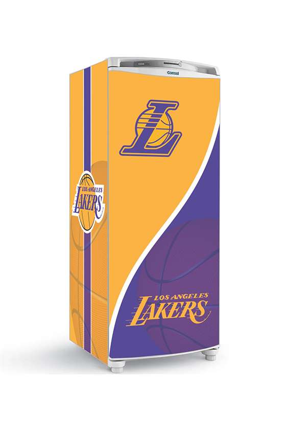 Adesivo Para Envelopamento Lakers Nba Geladeira total