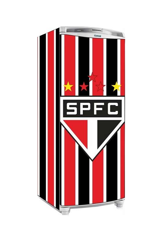 Adesivo São Paulo Futebol Clube Geladeira Total