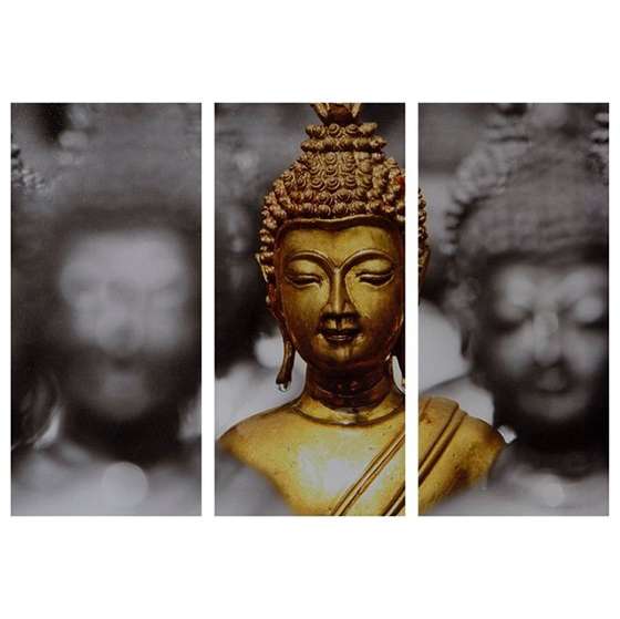 Quadro Buda Oriental para Decoração 