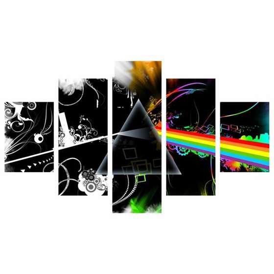 Quadro Capa CD Pink Floyd Decor Banda Música