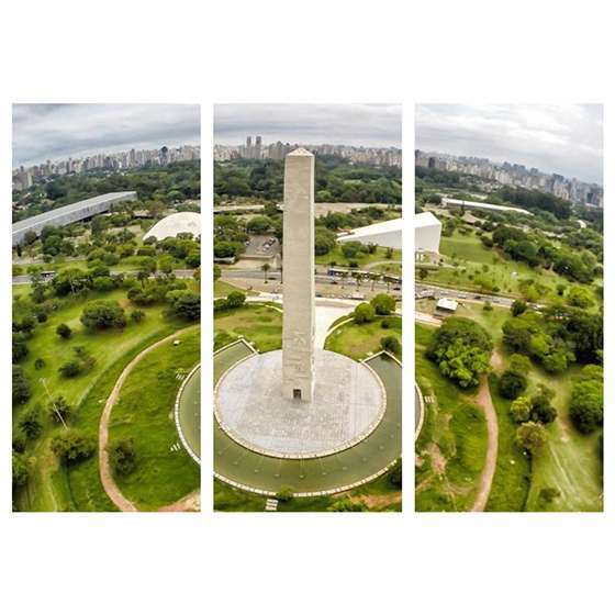 Quadro Obelisco do Parque do Ibirapuera Sao Paulo Decorativo