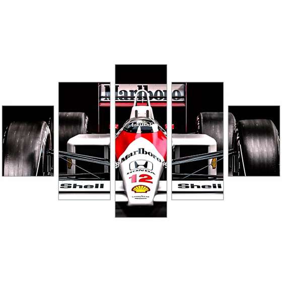 Quadro Formula 1 MP4 piloto brasileiro