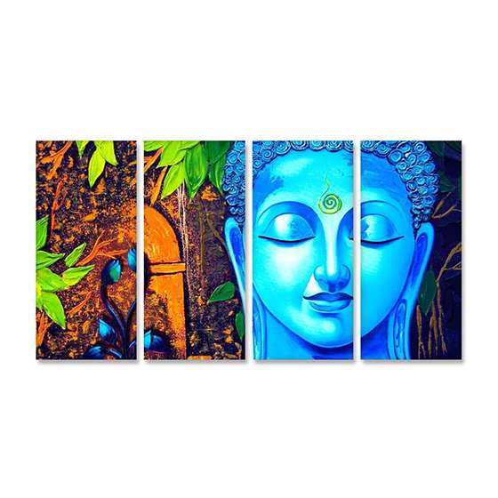 Quadro Buda colorido decorativo