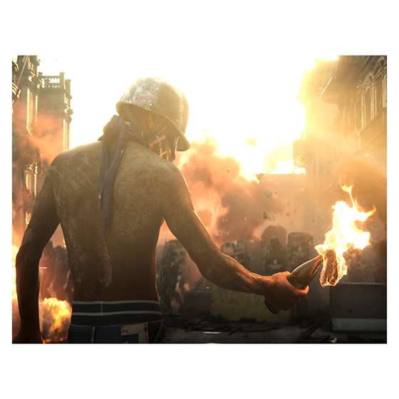 Quadro Far Cry 6 gerrilheiro resistencia decorativo