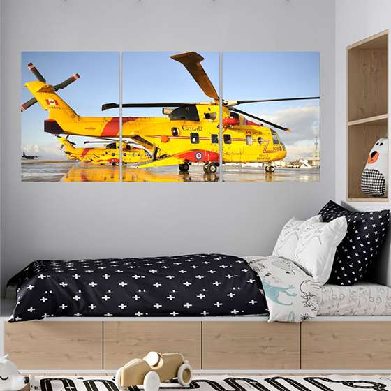 Quadro Helicóptero de Resgate do Canadá