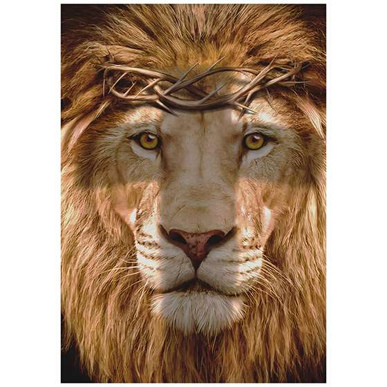 Quadro Luxo Leão de Judá