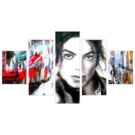 Quadro Michael Jackson rei do pop - Quadros Mais,Sua loja de