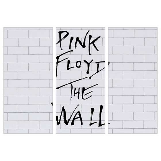 Quadro Banda Pink Floyd the wall decorativo