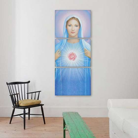 Quadro Religioso Virgem Maria decorativo