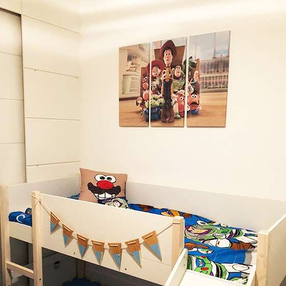 Quadro toy story decorativo Quadro toy story decorativo